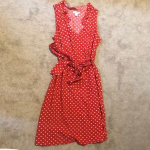 Xs polka dot dress